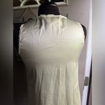 Vintage Eve Stillman yellow floral lace sleeveless nightgown, size small petite Photo 8