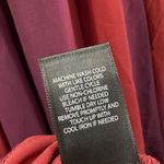 Torrid  Dress Size 12/Large/0 NWT Maxi Chiffon Pleated Burgundy Ombre Curvy Photo 13