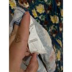 JUST FAB Long Sleeve Floral Print Blue A Line Rayon High Neck Dress 2X Photo 9