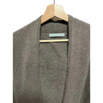 Vince Drop Shoulder Cardigan Deep Olive Photo 3