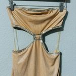 Hot & Delicious Women Diamond Sparkly Sexy Cutout Mini Dress Size S Photo 4