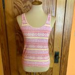 Lucky Brand  Feminine Striped Tank Top Photo 4
