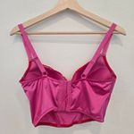 Juicy Couture  Pink Satin corset bra y2k size 36C Photo 4