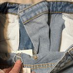 Hayden  Faded Blue Jean Skirt Photo 7