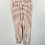 Aerie  Women's Tan & White Striped Sleeveless Jumpsuit Size M Photo 4