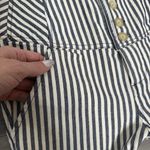 Free People NWT  Frankie High Rise Striped Pants Women's Blue Size 2 Photo 4