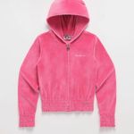 Madhappy NWT  x Juicy Couture Madjuicy Hot Pink Velour Zip Up Hoodie Small Photo 0