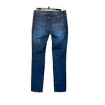 Bongo Jeans Womens 11 Blue Acid Dark Wash Mid Rise Preppy Skinny Jeans Photo 1