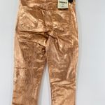 L'Agence NEW L’Agence Margot High Rise Skinny Petal & Light Rose Gold Foil Jeans Size 25 Photo 12