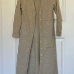 Vintage 70s Knits By Don Cream Longline Cardigan 5/6 Photo 0