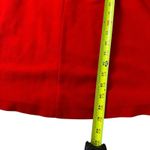 Vanity Fair Vintage  Red Fleece Gown Robe Leopard Print Collar & Cuffs Sz 18 Photo 4