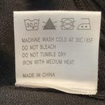 PATTY BOUTIK TIGHT RIBBED CASCADING WATERFALL OPEN CARDIGAN LADIES BLACK SZ LG Photo 11