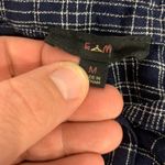 The Hanger E M Women's Long Sleeved Plaid Button Down Top Size Medium Photo 4