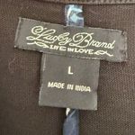 Lucky Brand  Women’s Large Black Open Cardigan Jacket Blazer Photo 1