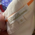 Shoshanna  Cream & Pink Strapless Striped Mini Dress size 6 Sweetheart Neckline Photo 10