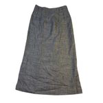 David N. Tweed Maxi Skirt Womens Size 6 Gray Career Wear Formal Photo 2