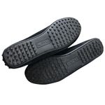 Lauren Ralph Lauren Shoes Womens 6B Black Bayleigh Bow Driving Moccasin Flats Size 6 Photo 9