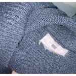 Abercrombie & Fitch Blue Ribbed Knit Long Sleeve Vintage V-Neck Sweater Size S Photo 3