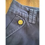 Ralph Lauren Navy Blue Chino Classic Shorts 100% Cotton Buttons Women’s Size 4P Photo 1