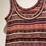 Free People  Striped Multicolor Sleeveless Knit Dress Photo 2