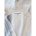 Amanda Uprichard  Womens Dress White Saffron Midi V Neck Tiered A Line Flowy XS Photo 3