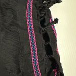 Hand Embroidered Woven Huipil Poncho from Mexico Black Size undefined Photo 5