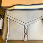 Botkier Gray Chevron Crossbody Bag with Silver Accents Photo 0