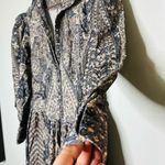 Ulla Johnson  Lucinda Puff Sleeve Corduroy Button Collared Midi Dress Size 10 Photo 6