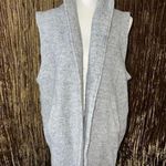Cynthia Rowley Women’s Wool Blend Gray Cardigan Vest 2X Photo 0