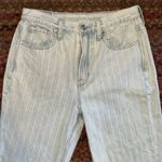 American Eagle LIGHT WASH VERTICAL STRIPE SKINNY JEANS Photo 1