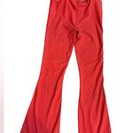 NWOT Free People FP Movement Flare
Ribbed Legging Sz M Red Size M Photo 2