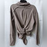 Free People  Moon Daisy Thermal Pullover size small Photo 8