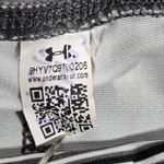 Under Armour ‎ HeatGear Compression Leggings Black White Stripe Pattern M Photo 3