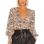 Finders Keepers  Romy Tiger Top| Size: Small / 4 Photo 0