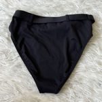 Good American NEW  WOMENS SHOWOFF BELTED BIKINI BOTTOM IN BLACK SIZE SMALL Photo 5