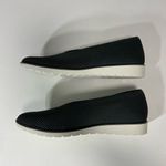 Eileen Fisher  The Heaven Stretch Wedge Slip-On Shoes Flats Graphite Weaved 9.5 Photo 7