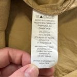 Michael Kors Women's  Tan Khaki Half Zip-Up Shirt, Size Medium, Button Sleeves Photo 9