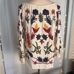 Grace Elements  Multicolor Embroidered Blouse Medium Photo 1