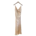 Shona joy  La Lune crossed draped maxi Cream dress Photo 10