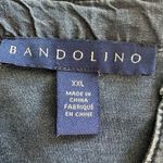 Bandolino  Blue Smocked Tunic with Mandarin Collar (847) Photo 10