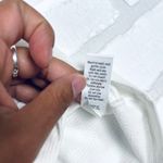 Athleta  White V Neck Short Sleeve Ruched Workout‎ Top Womens XXS Activewear Photo 9