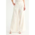 TWP Pants Womens 6 Demie Linen Cotton Blend Wide Leg Made in USA Photo 4