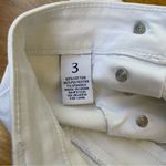 Almost Famous  White High Rise Shorts w Button Details, Cuffed Hems & Faux Pocket Photo 3