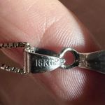 Sterling silver square picture jasper pendant necklace Photo 7