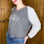 Hard Rock Cafe Vintage Fleece Lined Cropped Pullover Small Photo 5