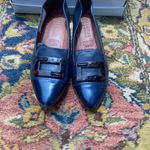 Hispanitas Navy Loafers with Tortoise Accents Blue Size 6 Photo 1