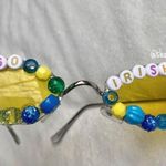 Notre Dame beaded sunglasses Gameday accessory Gold Photo 7