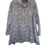 Dennis Basso Dennis by  Turtleneck Swing Sweater Top Size XL Photo 0