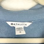 Athleta Westwood Sweatshirt Tee Size Medium Cottage Blue Athletic Athleisure Photo 4