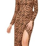 Reformation Marita Midi animal print dress Photo 0